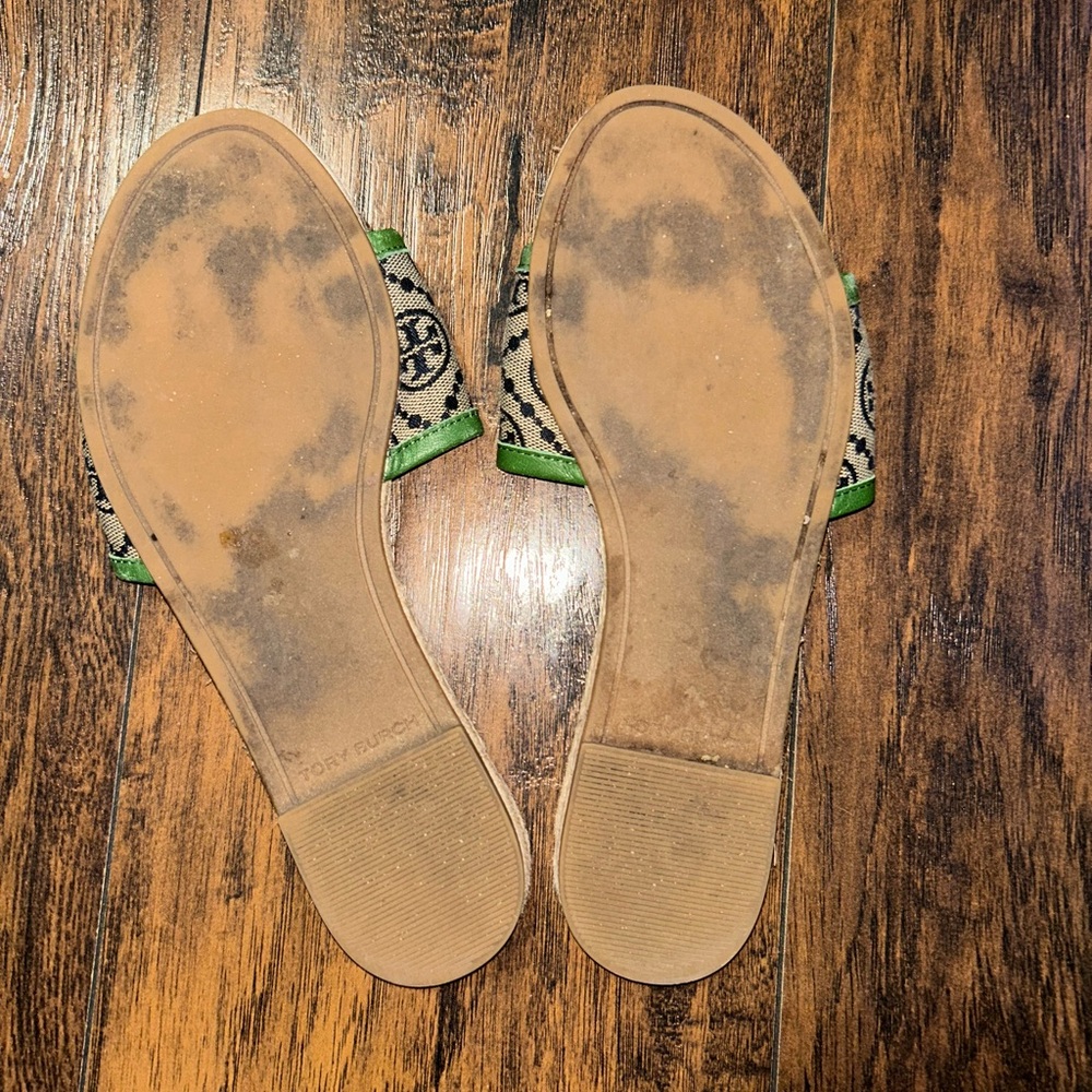 Tory Burch Monogram Sandals - Picture 13 of 13